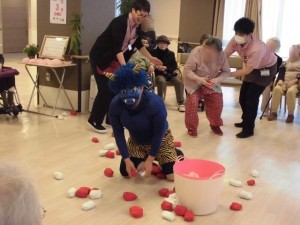190203_節分　鬼退治（チャーム長岡京）